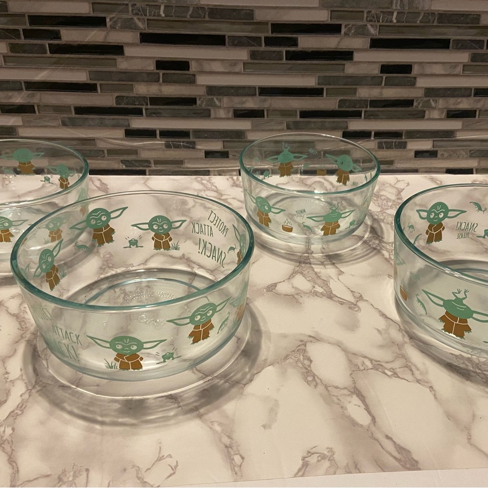 Baby Yoda Glass Bowl Collection